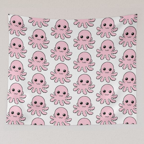 Item preview, Little pink octopus designed and sold by DeVergilia.