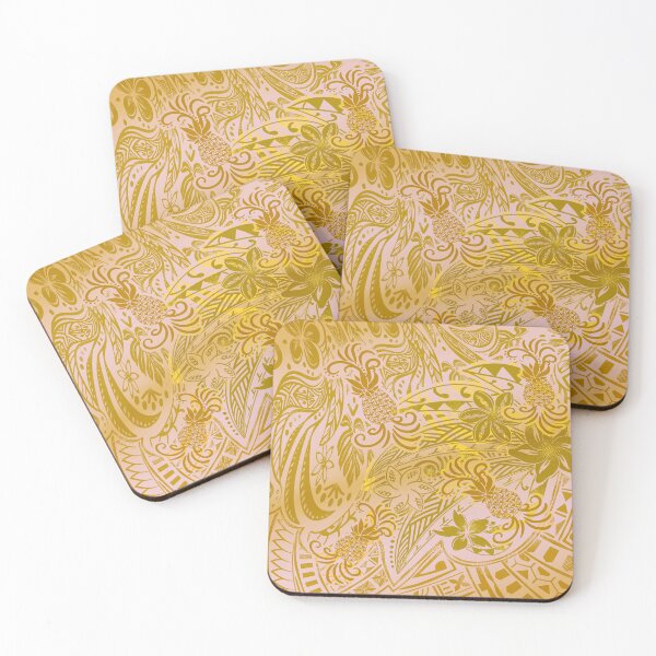 Item preview, Hawaiian - Polynesian Pineapple Splendor designed and sold by sunnthreads.