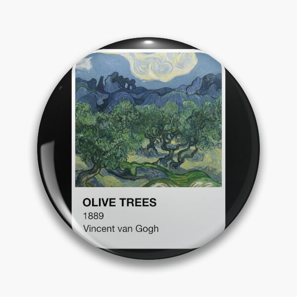 Item preview, Olive Trees Vincent van Gogh Pantone Card designed and sold by neopop.