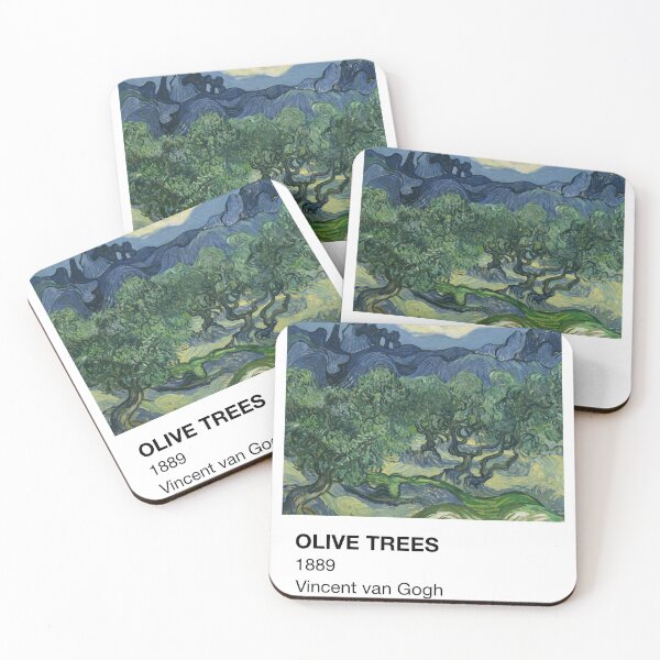 Item preview, Olive Trees Vincent van Gogh Pantone Card designed and sold by neopop.