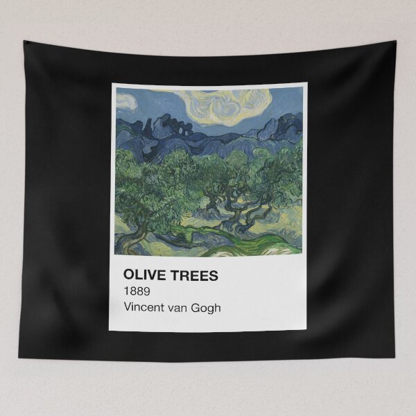 Item preview, Olive Trees Vincent van Gogh Pantone Card designed and sold by neopop.