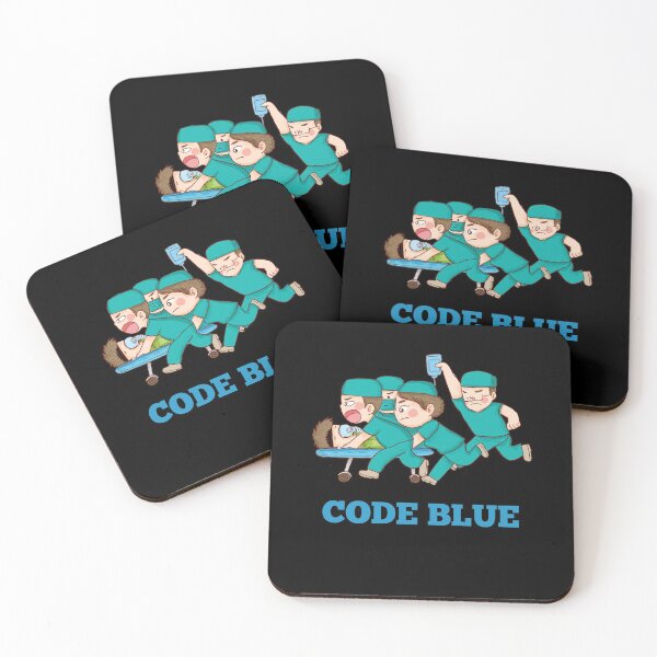 Item preview, Code blue, er medicine, surgery team designed and sold by doctors-apparel.