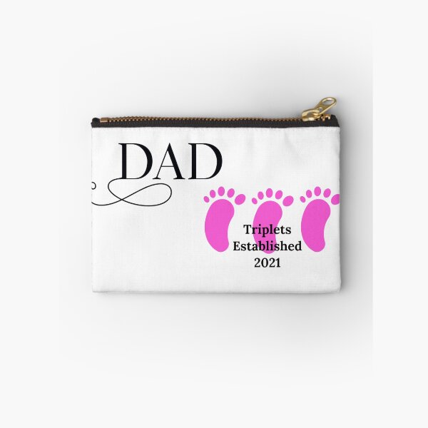 Item preview, Dad - Triplets Girls Established 2021 designed and sold by dobbysgifts.