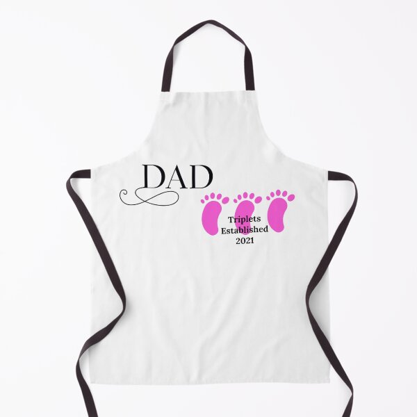 Item preview, Dad - Triplets Girls Established 2021 designed and sold by dobbysgifts.