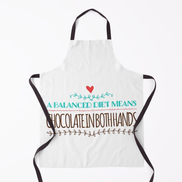 Item preview, A Balanced Diet Means Chocolate In Both Hands designed and sold by suver.