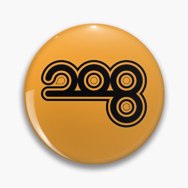 Item preview, Radio Luxembourg 208 (208 outline) designed and sold by ANORAKATTIC.