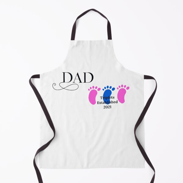 Item preview, Dad - Triplets Girl/Boy/Girl Established 2021 designed and sold by dobbysgifts.