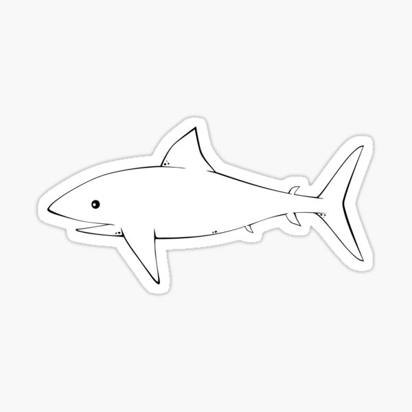 Aperçu de l'œuvre Motif de requin orange créée et vendue par LudlumDesign.
