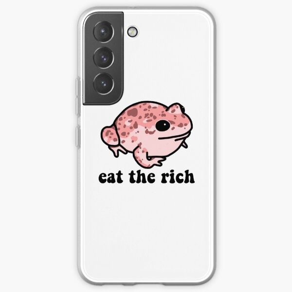 Eat The Rich Frog Samsung Galaxy Soft Case