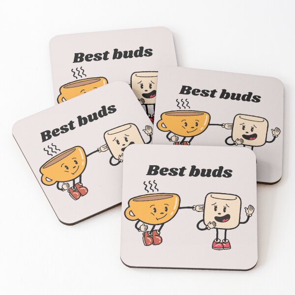 Item preview, Hot chocolate and Marshmallows, Best Buds #1 designed and sold by Hypnotees.