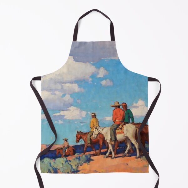 Item preview, “Navajo Riders” Western Art by Edgar Payne designed and sold by PatricianneK.