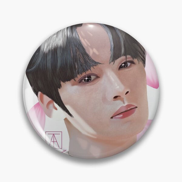 Item preview, Stray Kids Minho cherry blossoms designed and sold by fayetheartist.