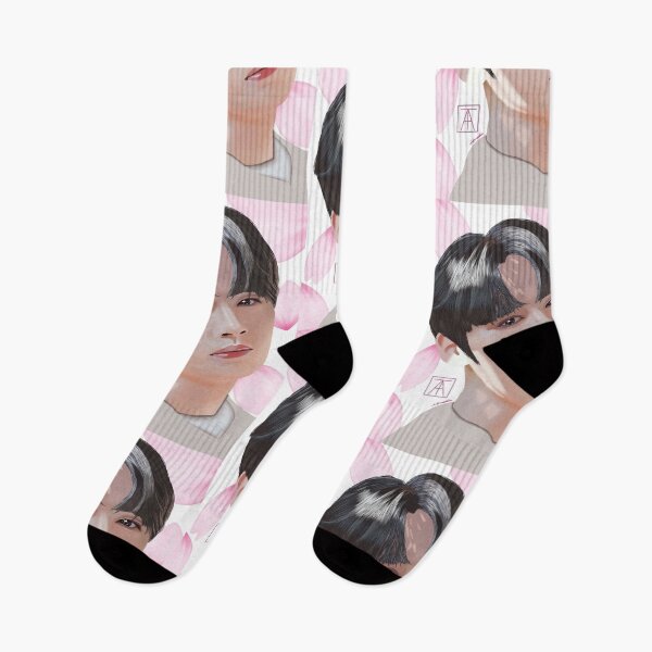 Item preview, Stray Kids Minho cherry blossoms designed and sold by fayetheartist.