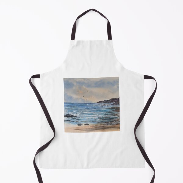 Item preview, Beach on a cloudy day designed and sold by burklundl.