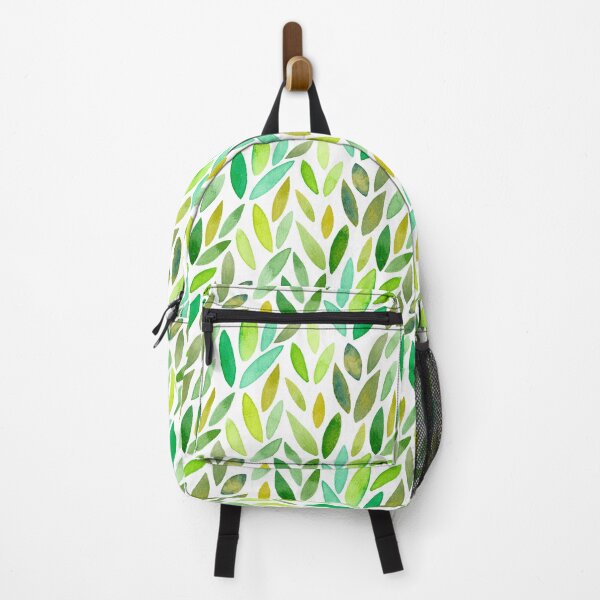 Item preview, Watercolour Leaves Pattern | Greens designed and sold by RebeccaFlaherty.
