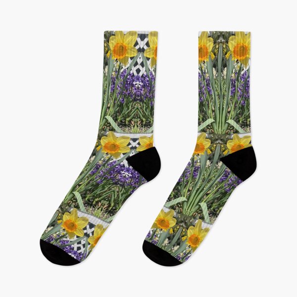 Item preview, Daffodils and Hyacinths  designed and sold by Amanda1775.