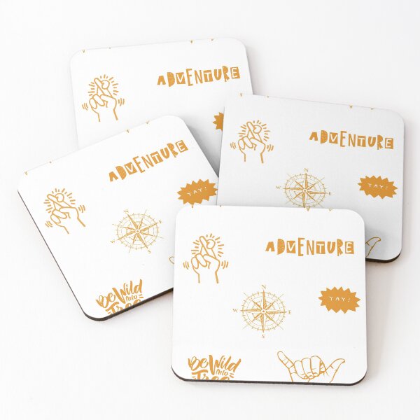 Item preview, Adventure Love Tumblr Stickers Set designed and sold by patternarium.