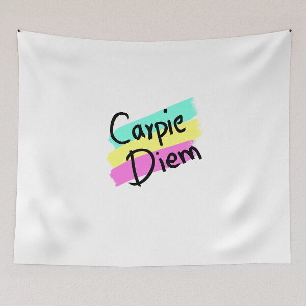 Item preview, carpie diem simple graphics print designed and sold by Peace-of-mind.