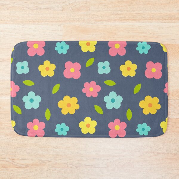Item preview, Colorful flowers pattern designed and sold by StudioBarcelona.