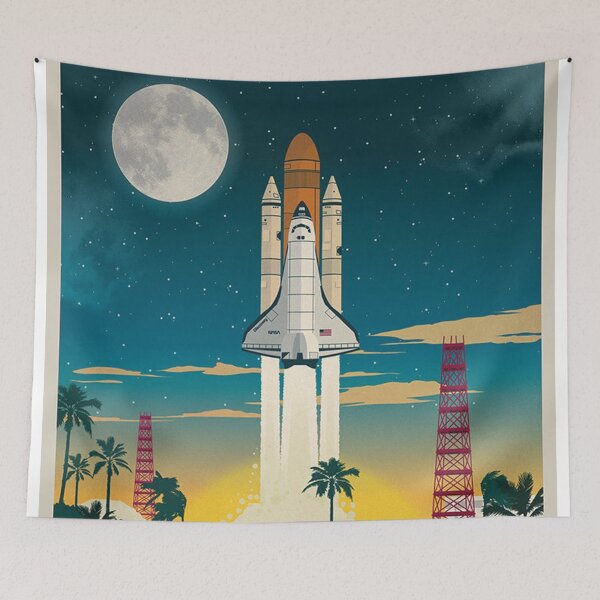 Item preview, Nasa Vintage Space designed and sold by MeteorxShower.
