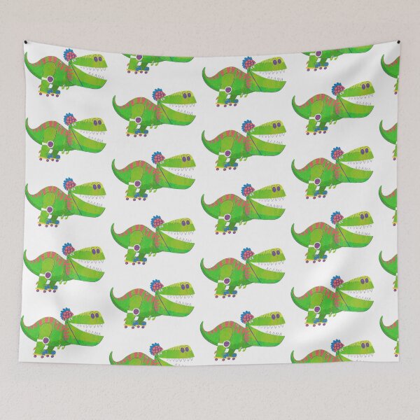 Item preview, Skating Tyrannosaurus Rex designed and sold by LANDofCLE.