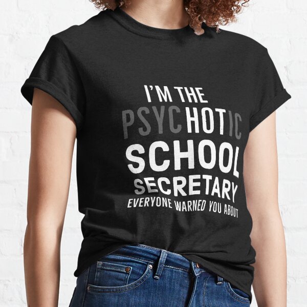 funny school secretary shirts