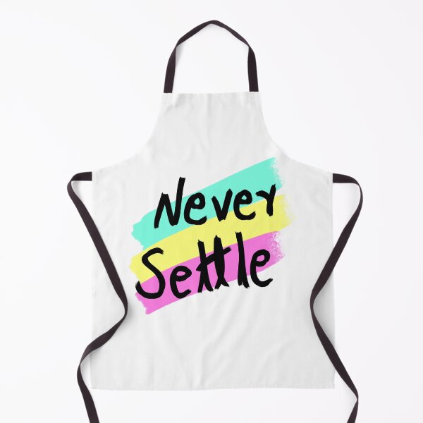 Item preview, Never settle simple graphics print designed and sold by Peace-of-mind.