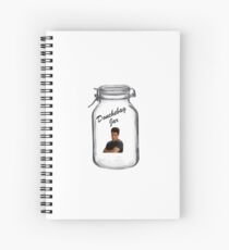 Douchebag Jar Spiral Notebook