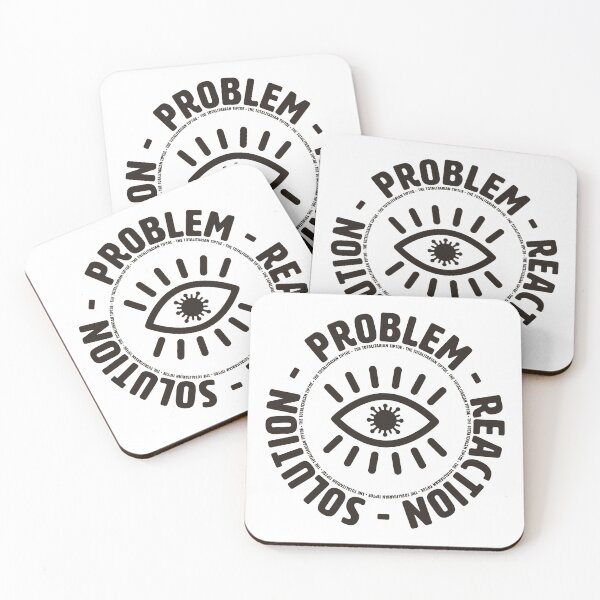 Item preview, PROBLEM - REACTION - SOLUTION | THE TOTALITARIAN TIPTOE designed and sold by axelle1410.