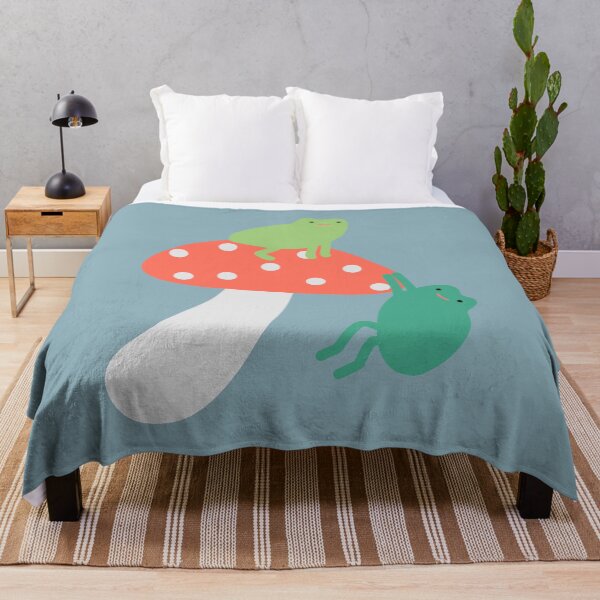 Item preview, Two frogs and a mushroom designed and sold by naanlin.