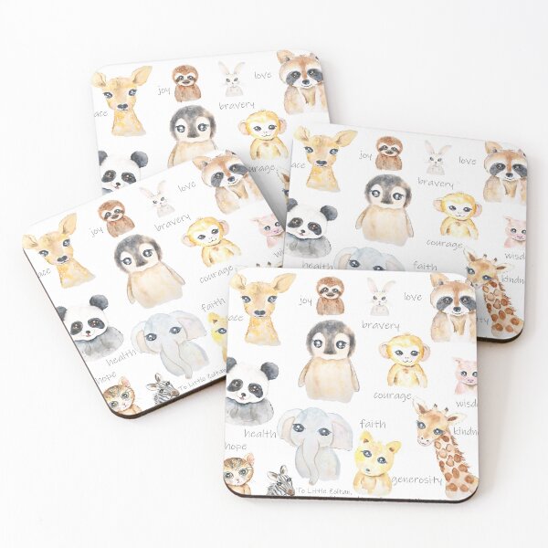 Item preview, animals designed and sold by ColorandColor.