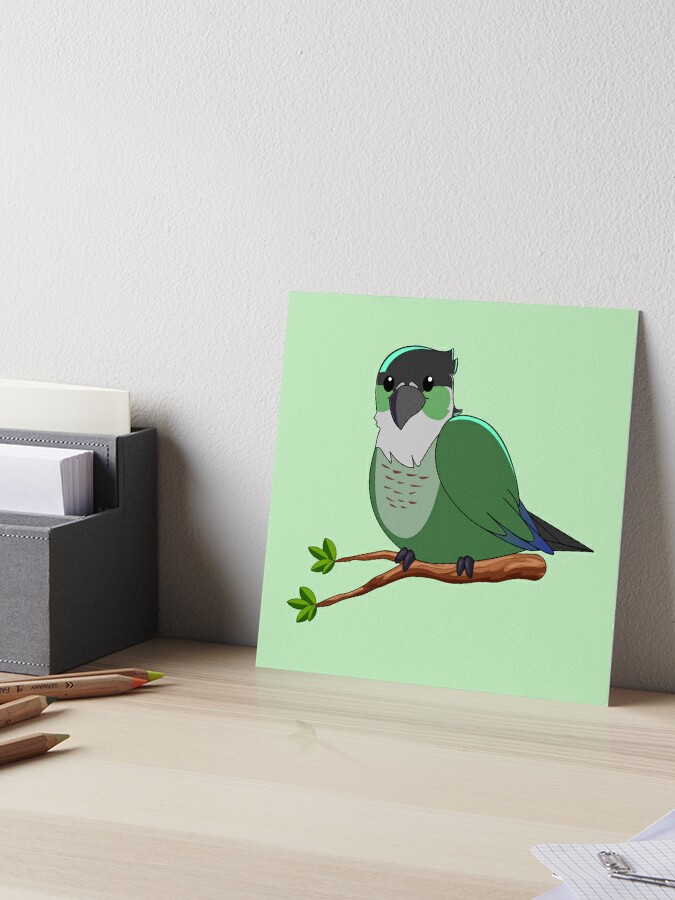 Jaiden animations and her bird, cute moment and pink hearts, parrot  watching you funny T-Sh Poster for Sale by YesTeeDesign