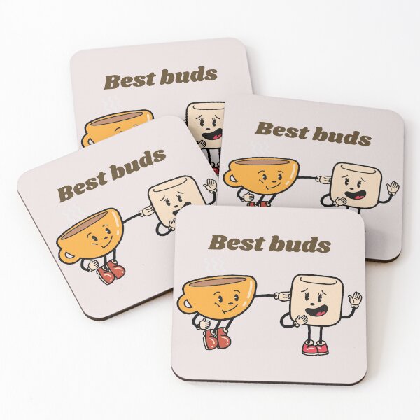 Item preview, Hot chocolate and Marshmallows, Best Buds #2 designed and sold by Hypnotees.