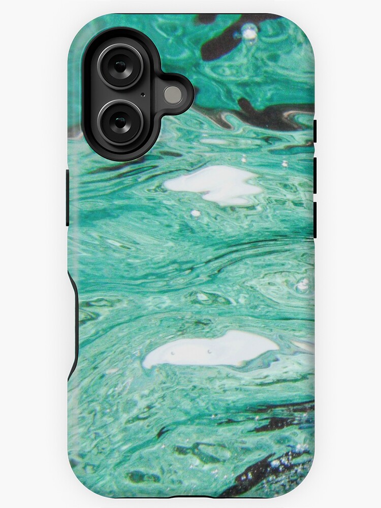 Thumbnail 1 von 4, iPhone-Hülle, Blaugrüne, grüne und blaue Ozeanwellen designt und verkauft von AlexandraStr.