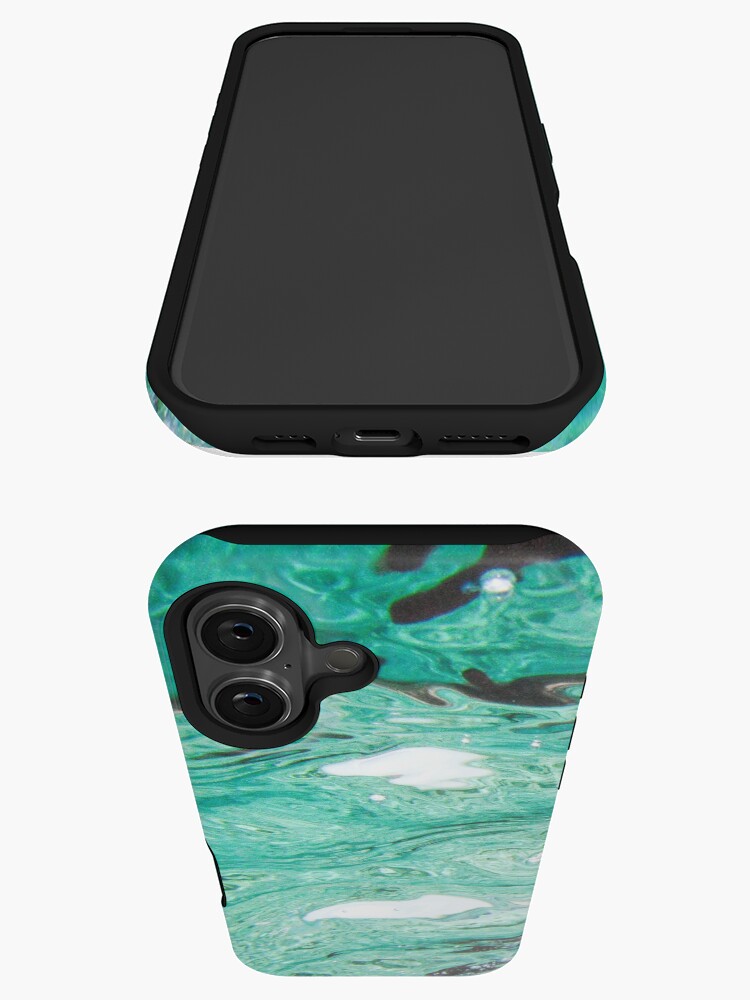 Thumbnail 3 von 4, iPhone-Hülle, Blaugrüne, grüne und blaue Ozeanwellen designt und verkauft von AlexandraStr.