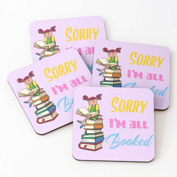 Item preview, Sorry I'm all booked designed and sold by HobbiesAndFun.
