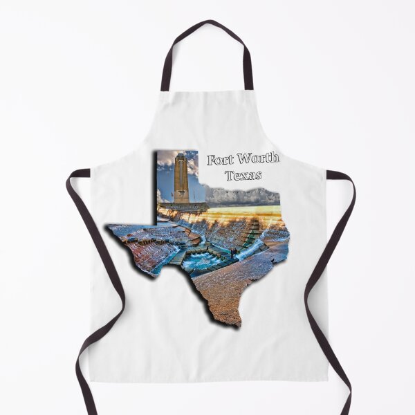 Item preview, Fort Worth Texas - Texas Shape Filled images of Fort Worth designed and sold by Warren Paul Harris.