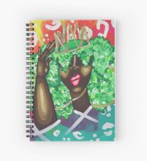 ADJUSTING MY MFKN CROWN Spiral Notebook