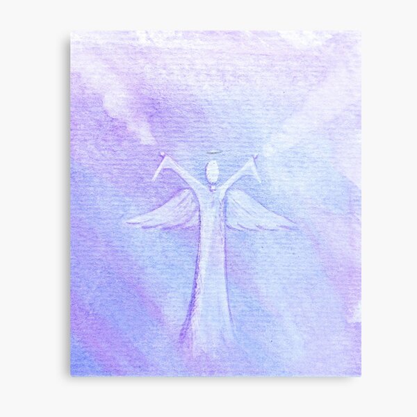 Angel Energy at Angel Wings Art Metal Print