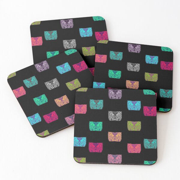 Item preview, Handmade Paper Stamped Owl Sticker Pack designed and sold by Designs By YL.
