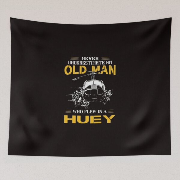 Item preview, An Old Man Who Flew In A Huey designed and sold by sunvoi66.