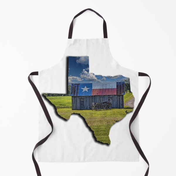 Item preview, Lone Star Pride - Texas Shape Filled with Texas Flag Shed and Buckboard designed and sold by Warren Paul Harris.