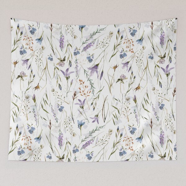 Item preview, Wildflowers Grasses And Herbs Botanical Garden designed and sold by UtArt.