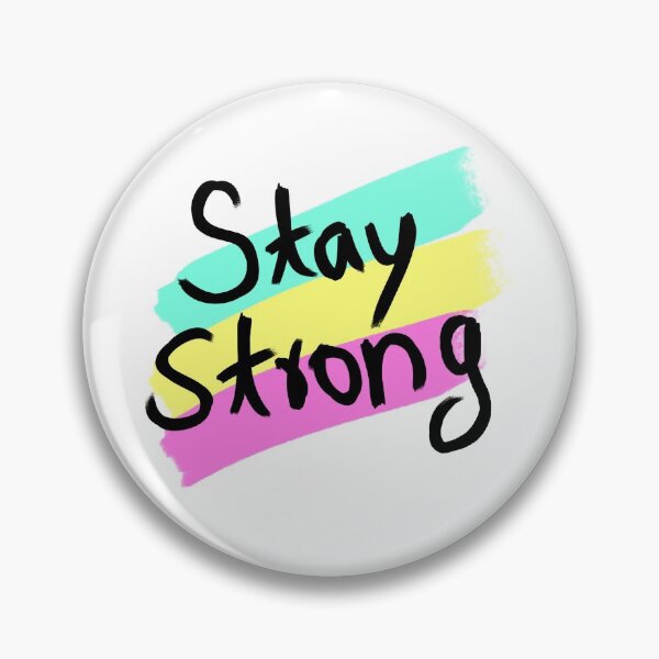Item preview, Stay strong simple graphics print designed and sold by Peace-of-mind.