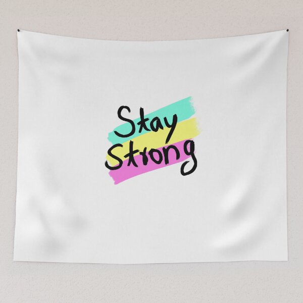 Item preview, Stay strong simple graphics print designed and sold by Peace-of-mind.