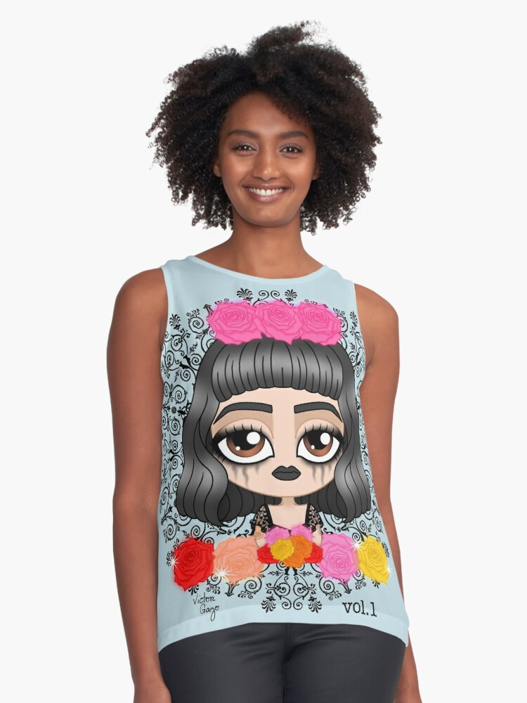 Mon Laferte Vol 1 Sleeveless Top By Victorgago Redbubble