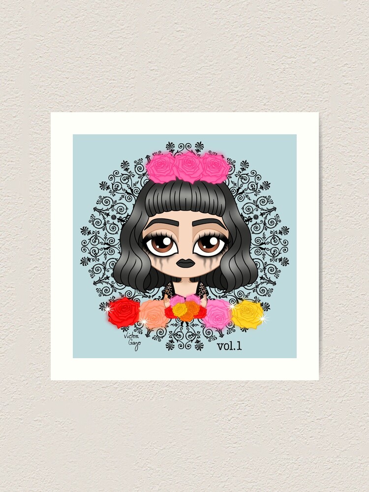 Mon Laferte Vol 1 Art Print By Victorgago Redbubble