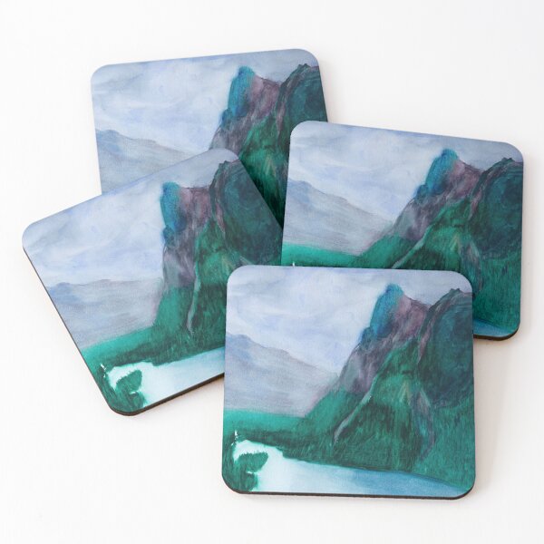 Item preview, Lake O'Hara watercolor painting designed and sold by Phillip Jones.