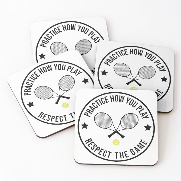 Item preview, Practice How You Play And Respect the Game Tennis designed and sold by cmd-art.