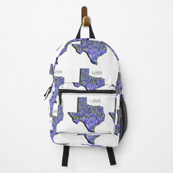 Item preview, Lone Star LOVE - State of Texas Shape with Bluebonnets and the word LOVE designed and sold by Warren Paul Harris.
